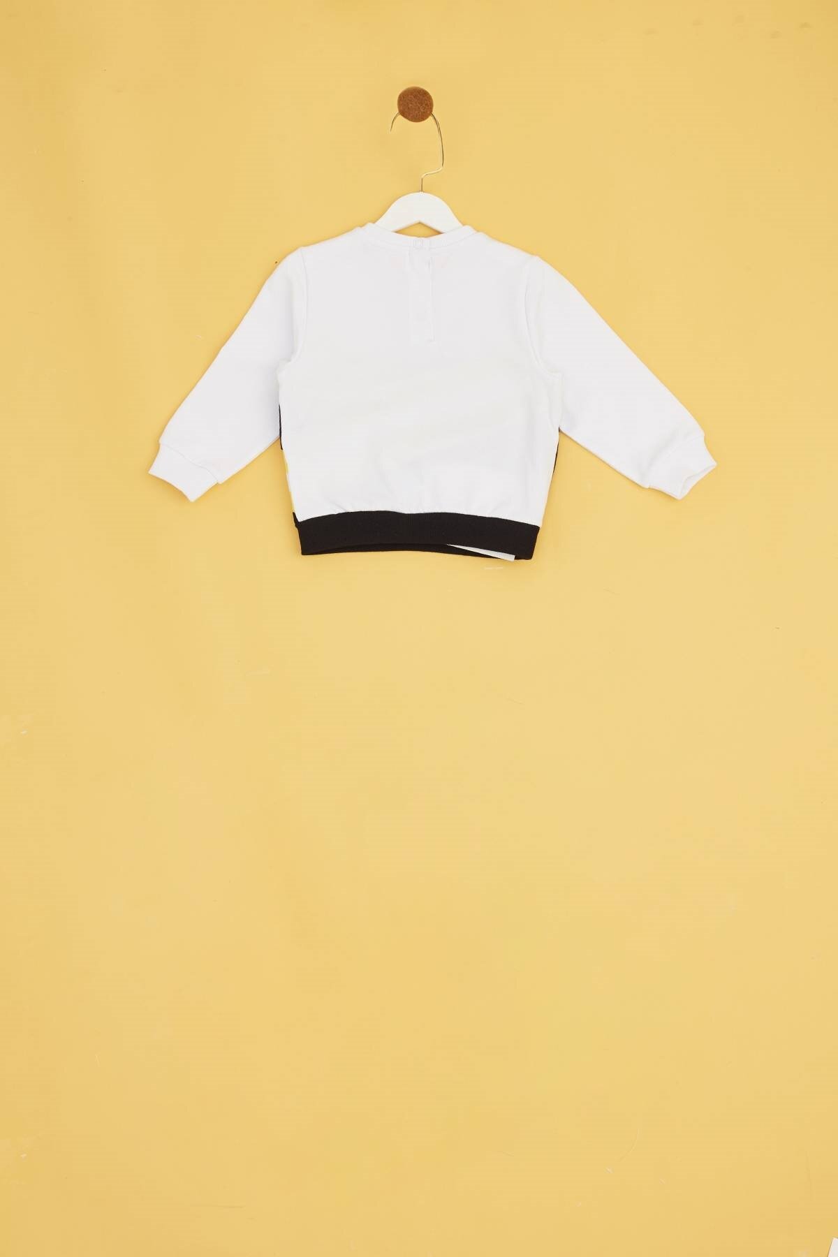 Erkek Bebek Siyah Beyaz S-Shirt