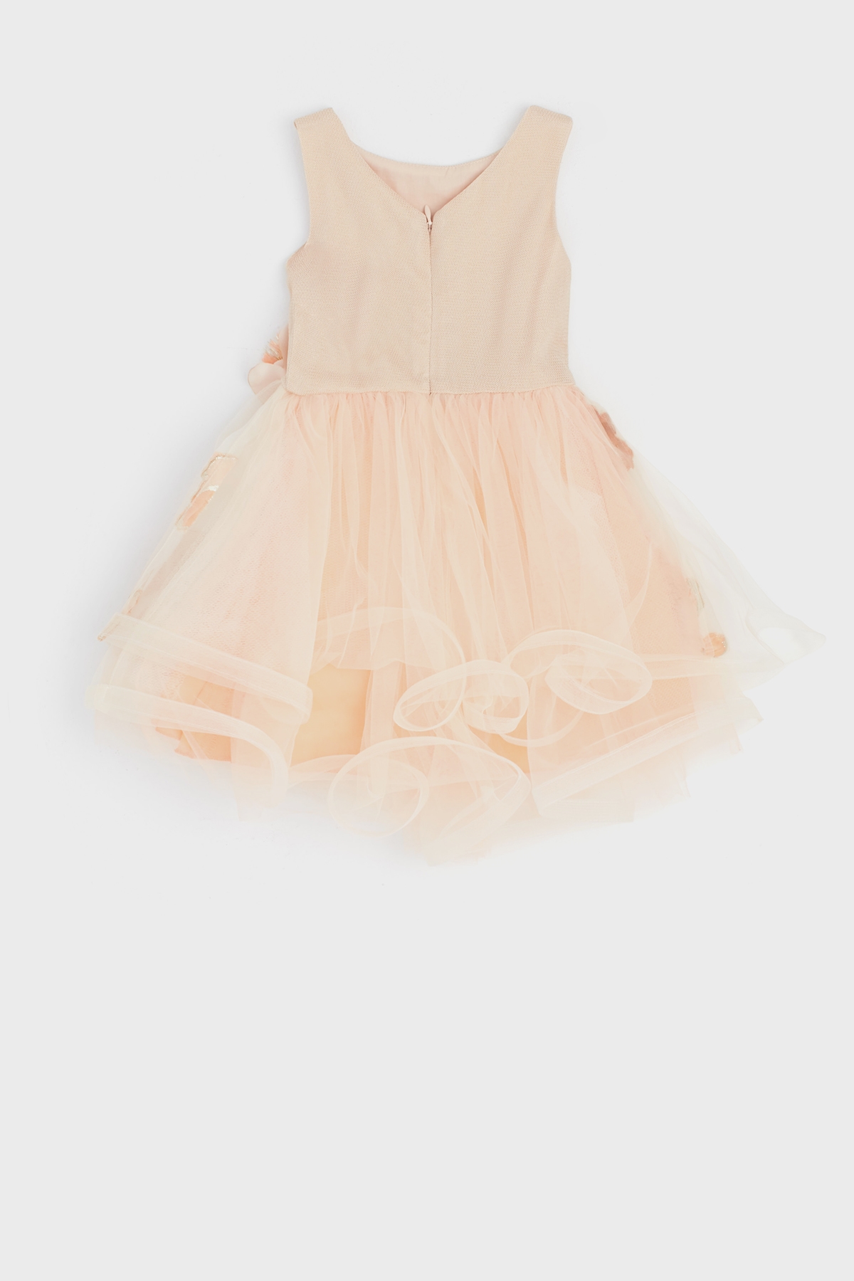 Kız Bebek Somon Elbise