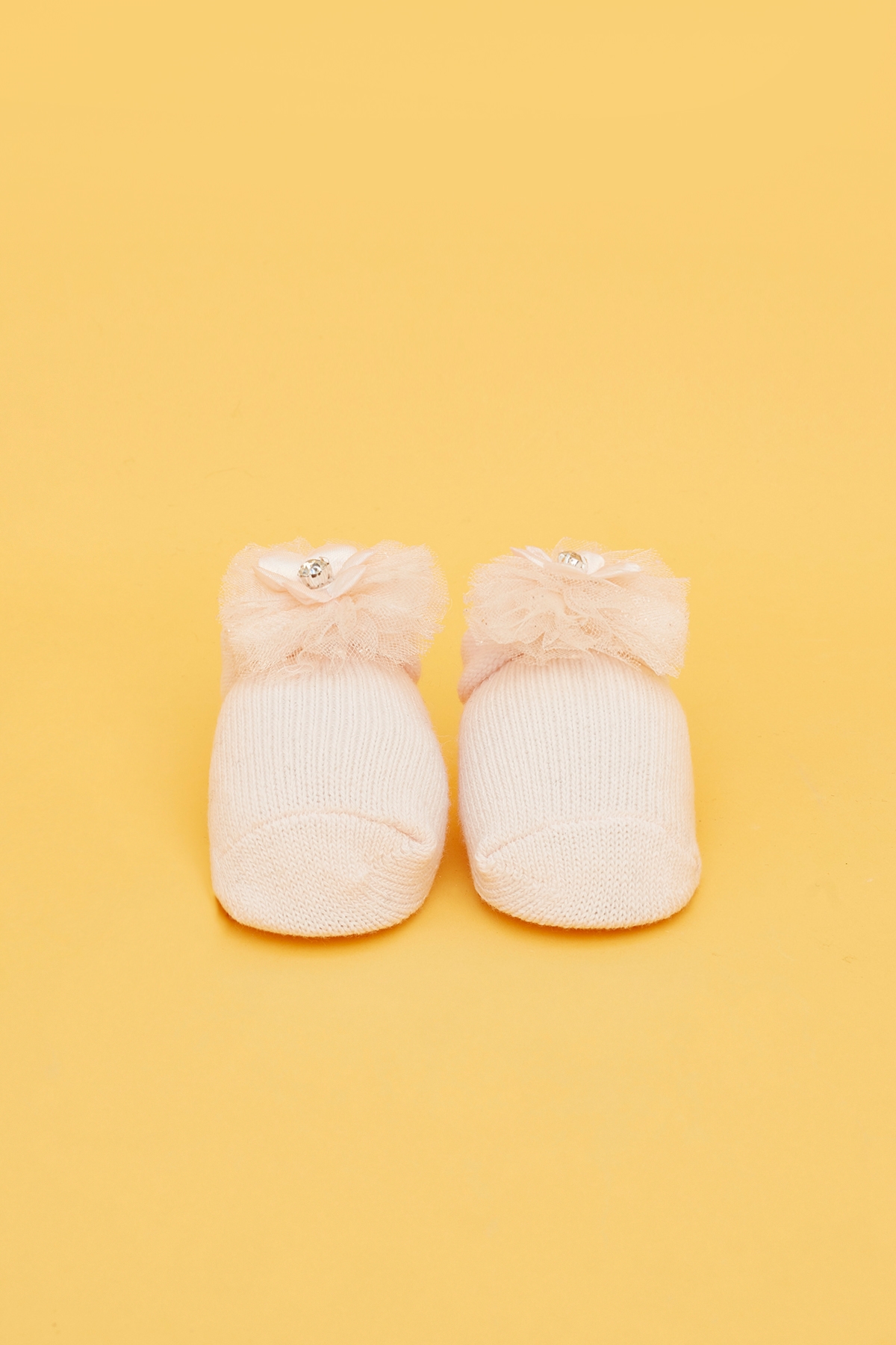 Kız Bebek Pembe Çorap
