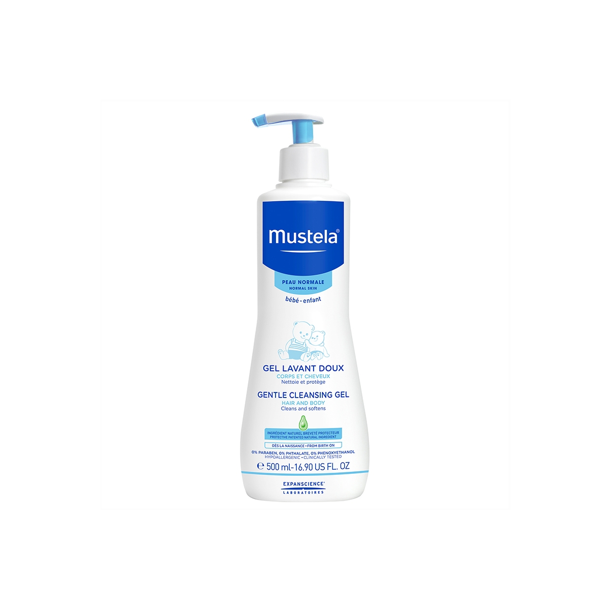 Mustela Gentle Cleansing Yenidoğan Bebek Şampuanı 500 ml