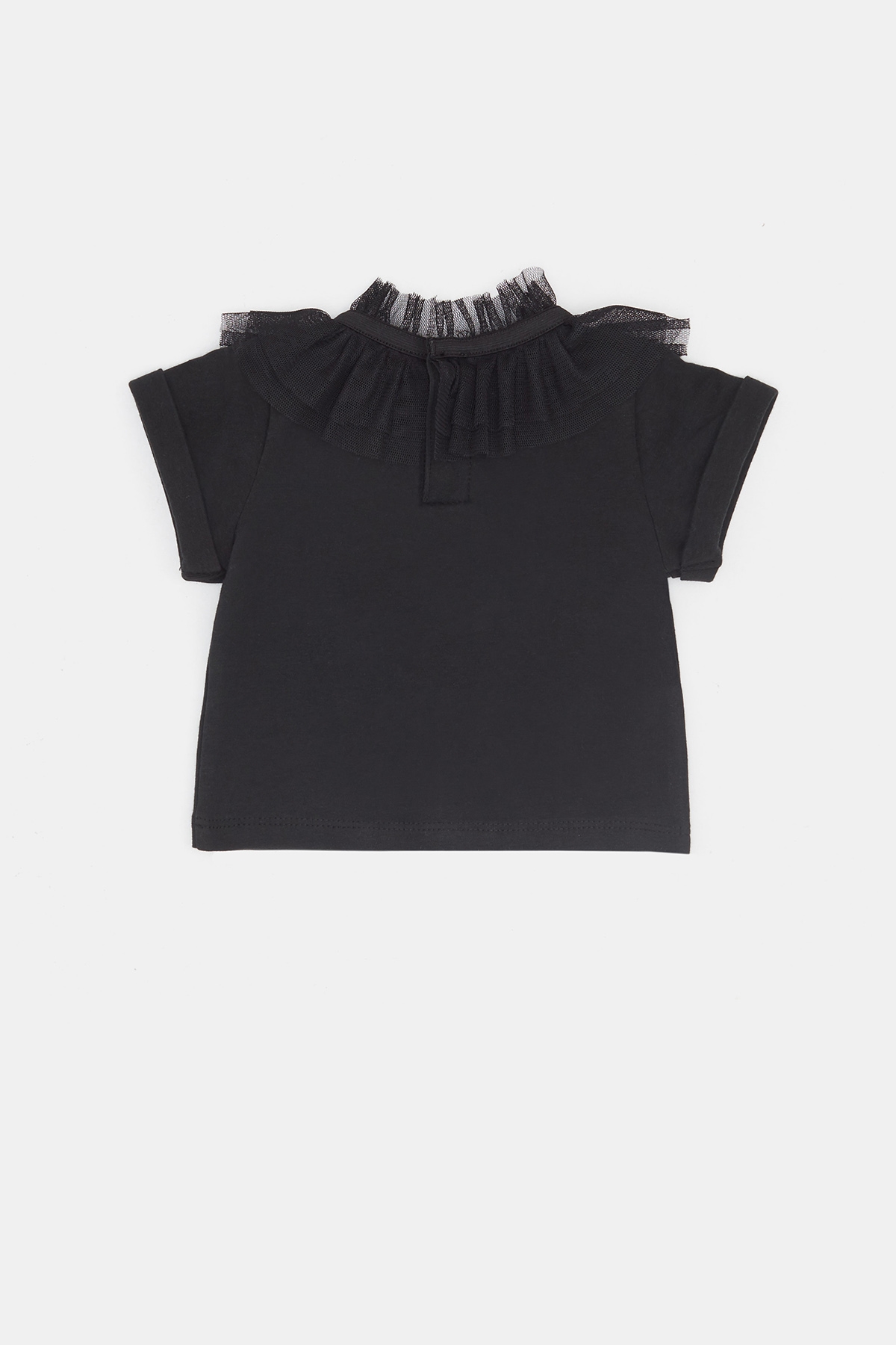 Kız Bebek Siyah T-Shirt