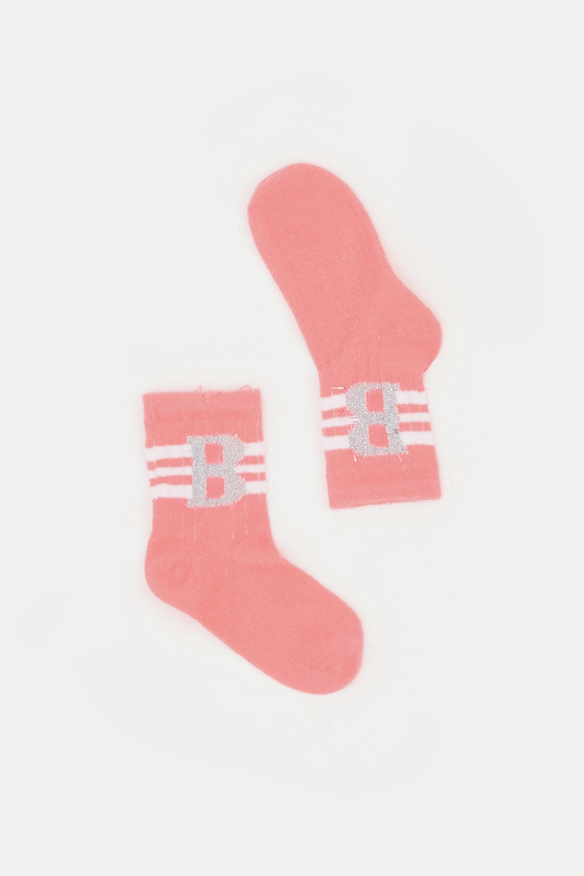 Kız Bebek Desenli Çorap