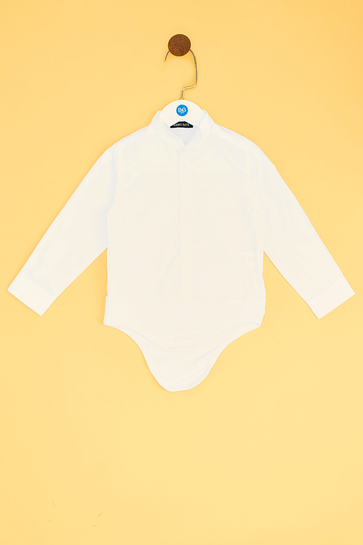 Erkek Bebek Beyaz Gömlek