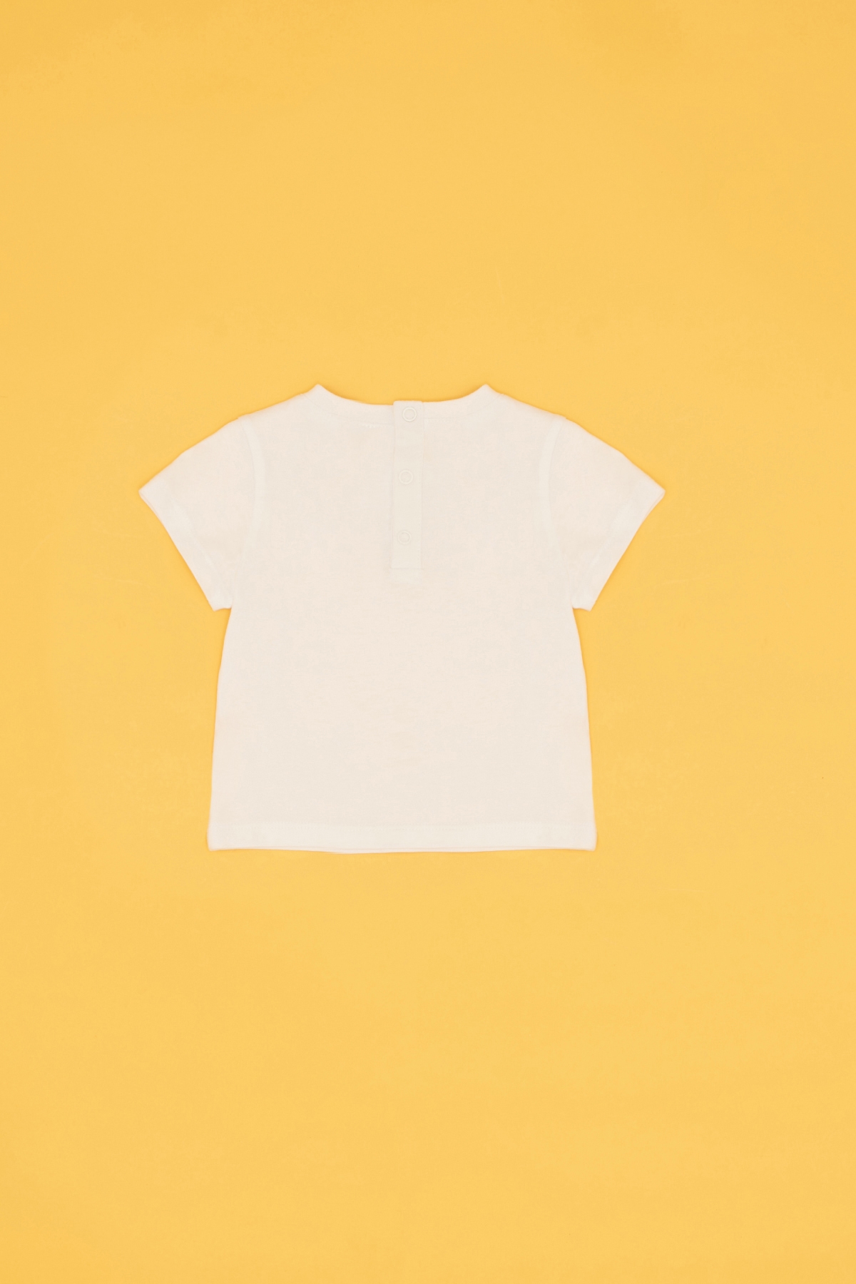 Erkek Bebek Beyaz T-Shirt