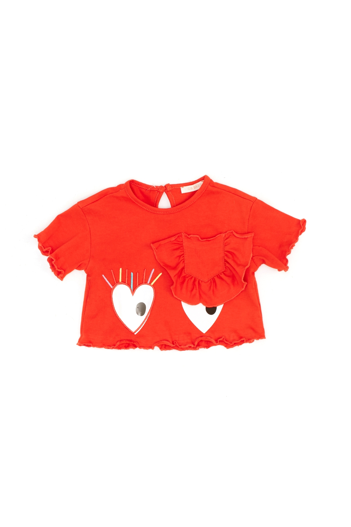 Kız Bebek Kırmızı T-Shirt