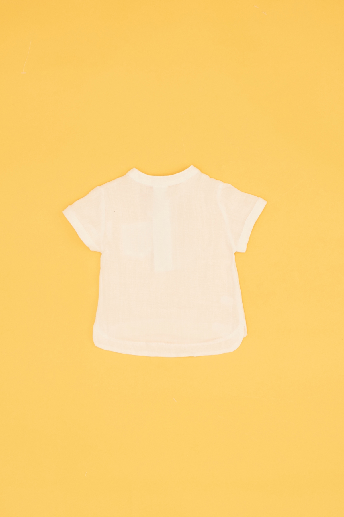 Erkek Bebek Beyaz Gömlek