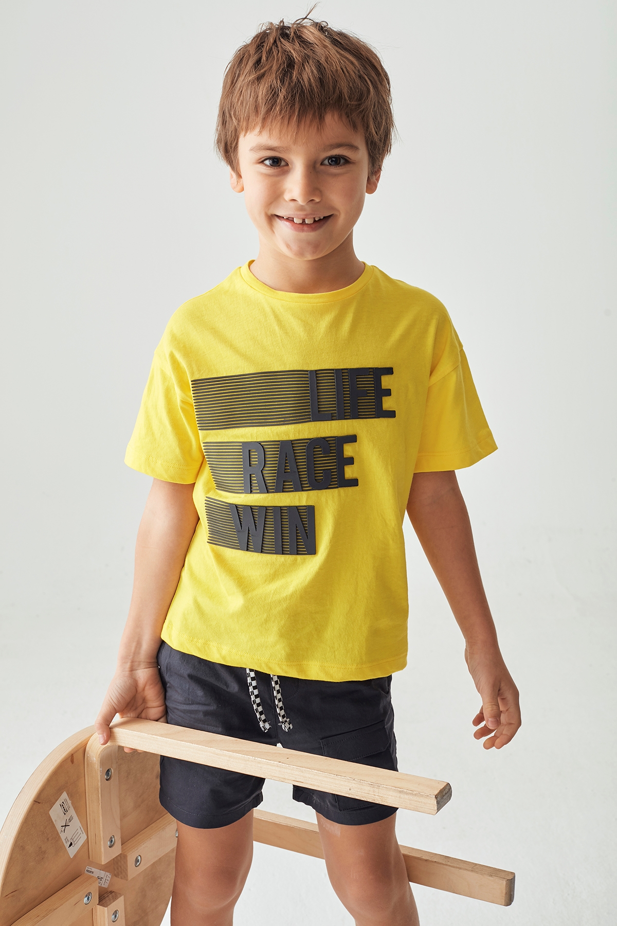 Erkek Çocuk Sarı T-Shirt