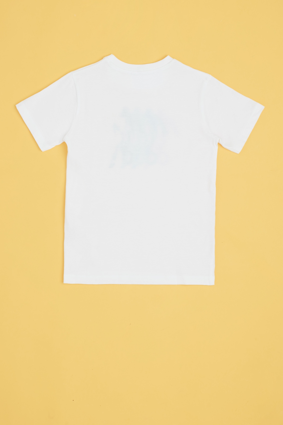 Erkek Çocuk Beyaz T-Shirt Şort Takımı