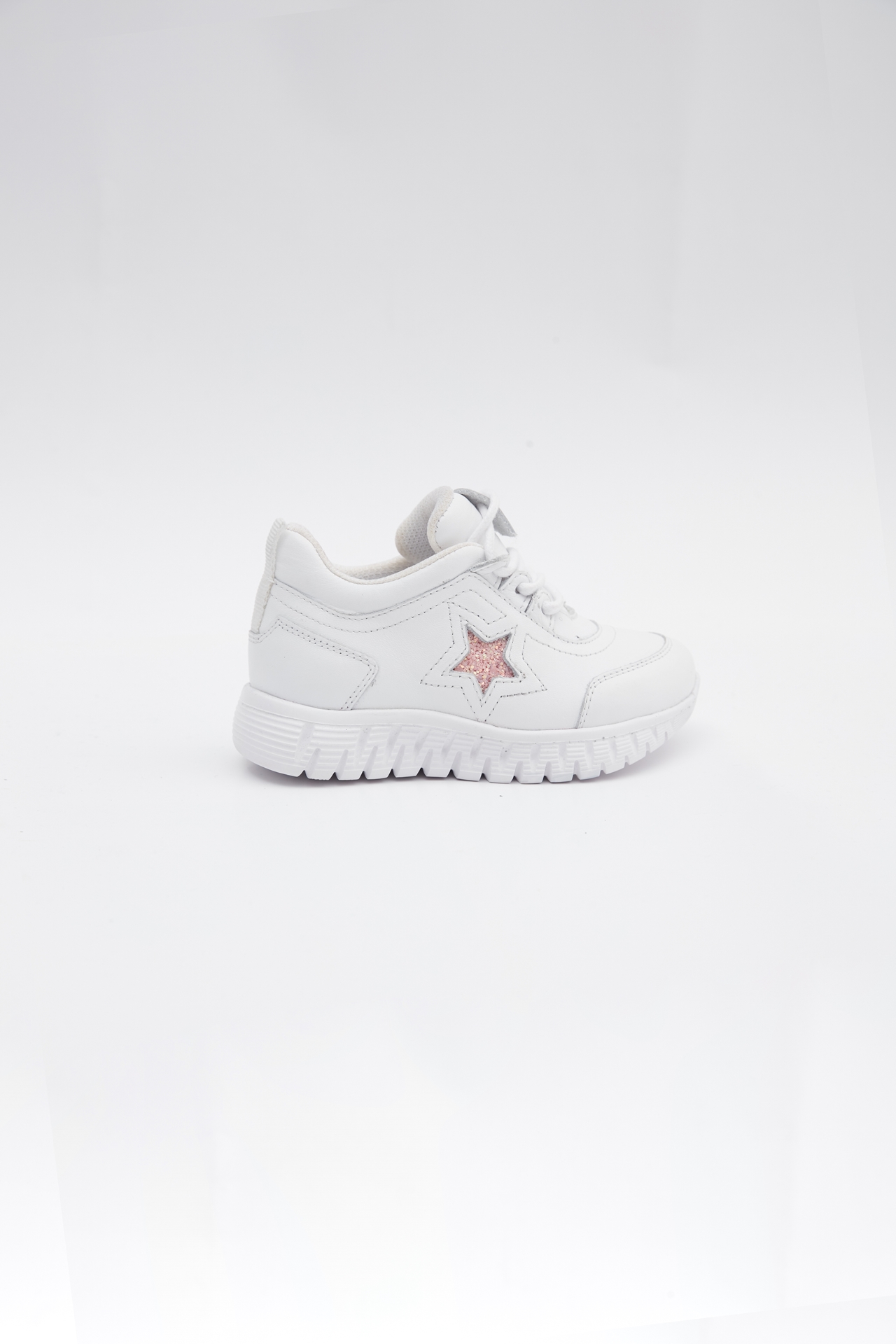 Kız Bebek Beyaz Sneakers