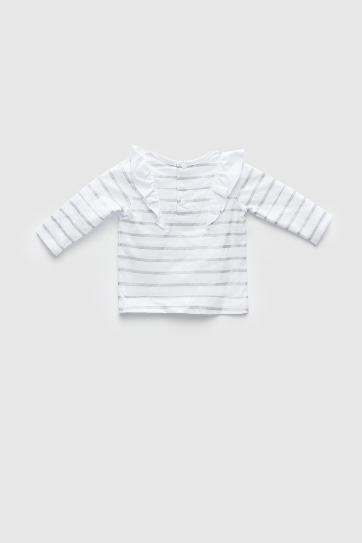 Kız Bebek Çizgili T-Shirt