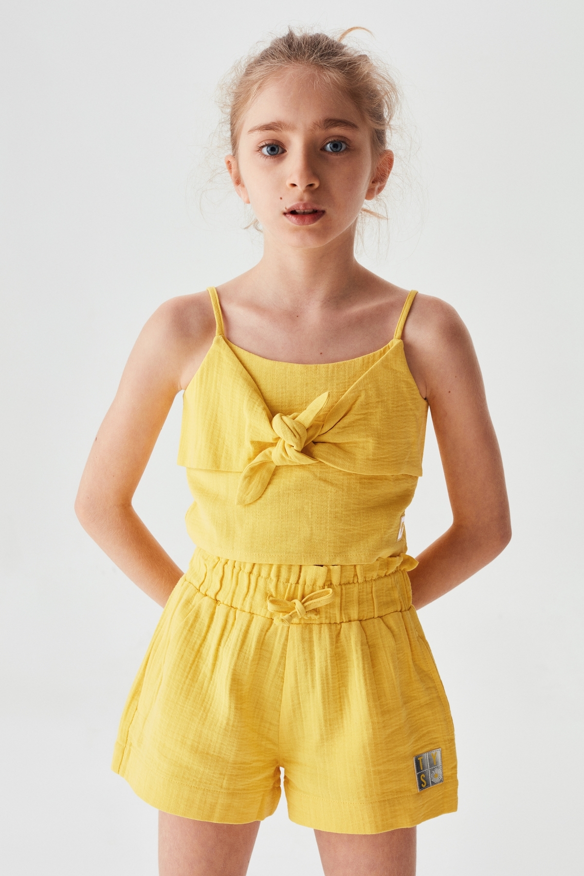 Kız Çocuk Sarı Bluz