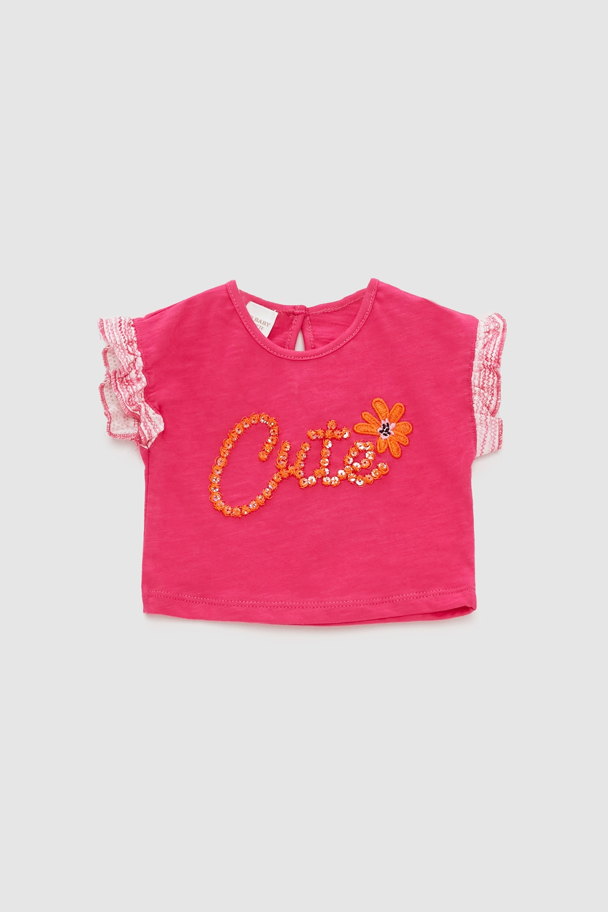 Kız Bebek Fuşya T-Shirt