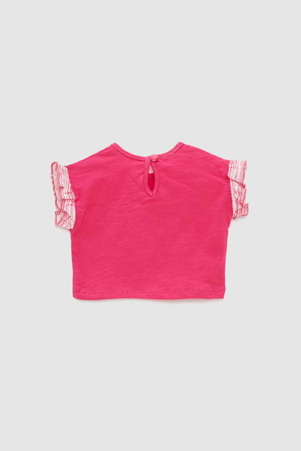 Kız Bebek Fuşya T-Shirt