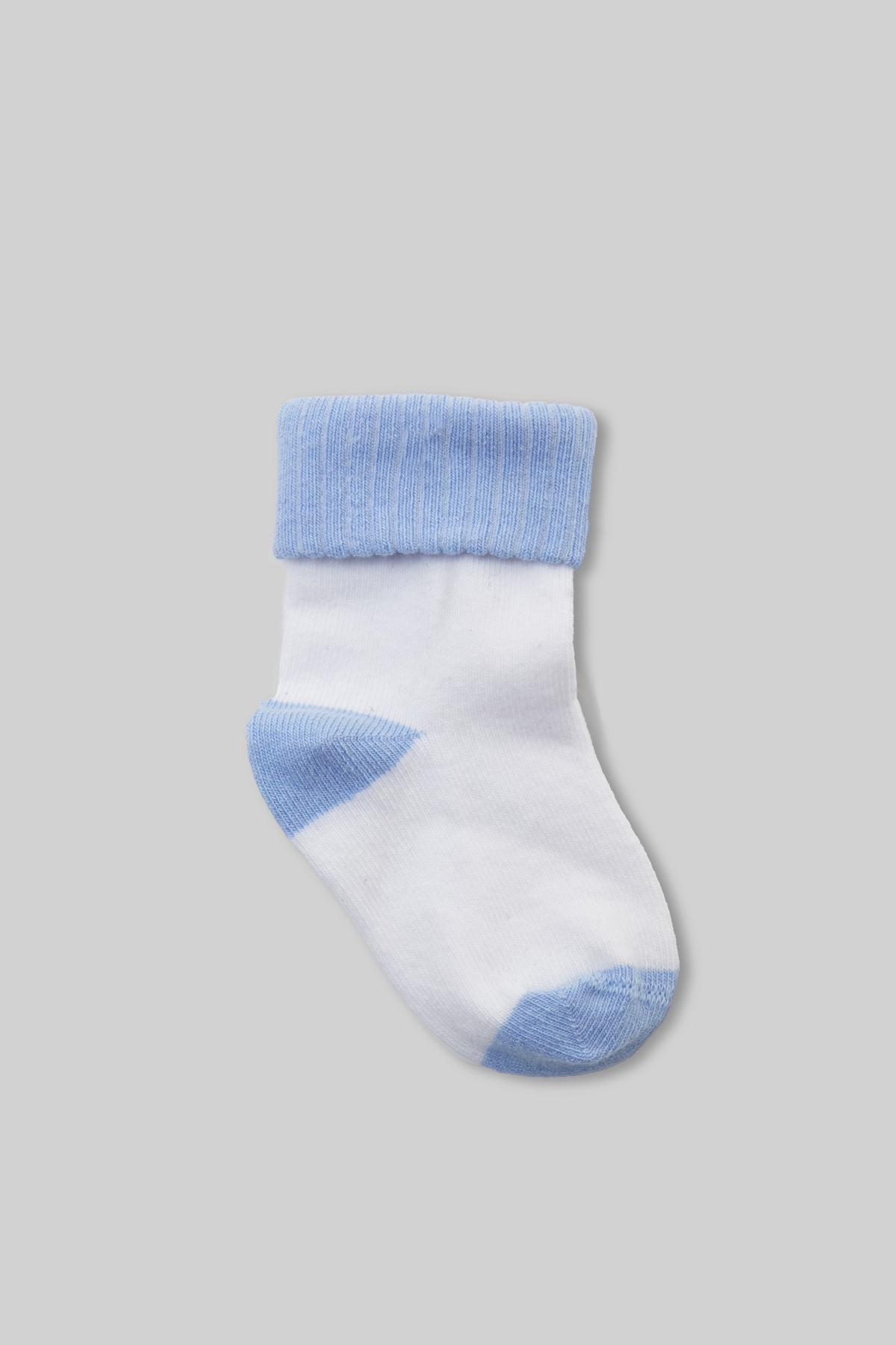 Erkek Bebek Mavi 3lü Çorap Seti