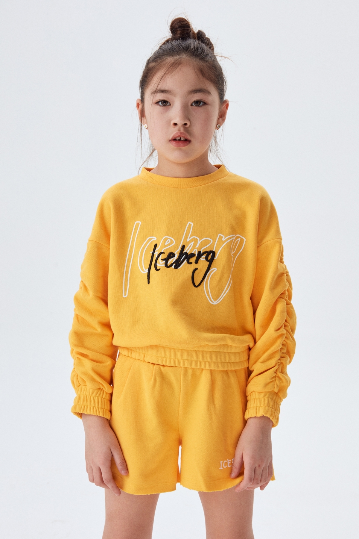 Kız Çocuk Sarı Sweatshirt