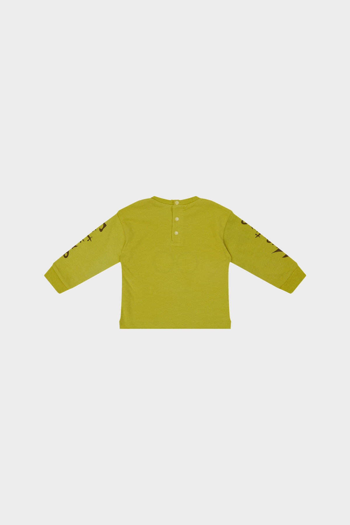 Erkek Bebek Sarı Sweatshirt