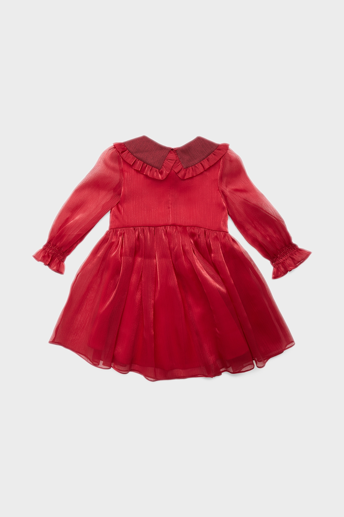 Kız Çocuk Kırmızı Elbise