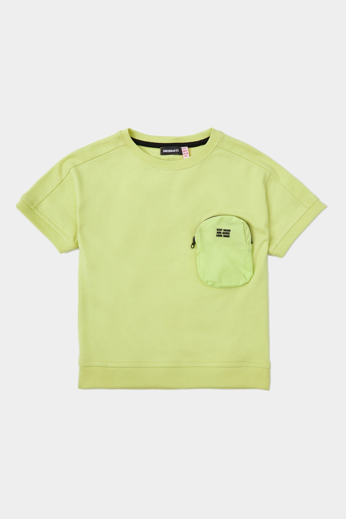 Erkek Çocuk Sarı Sweatshirt