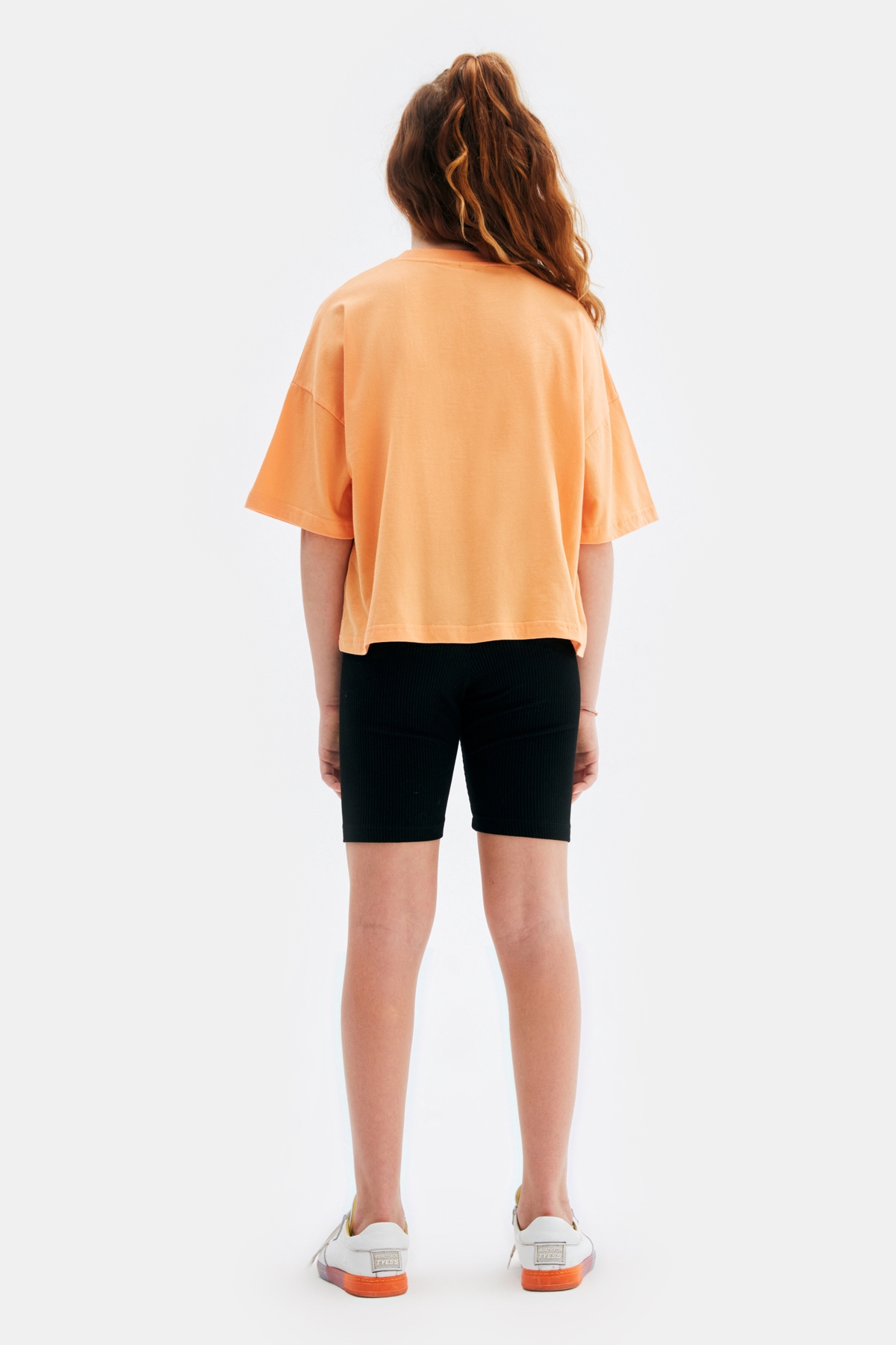 Kız Çocuk Oranj Tshirt 