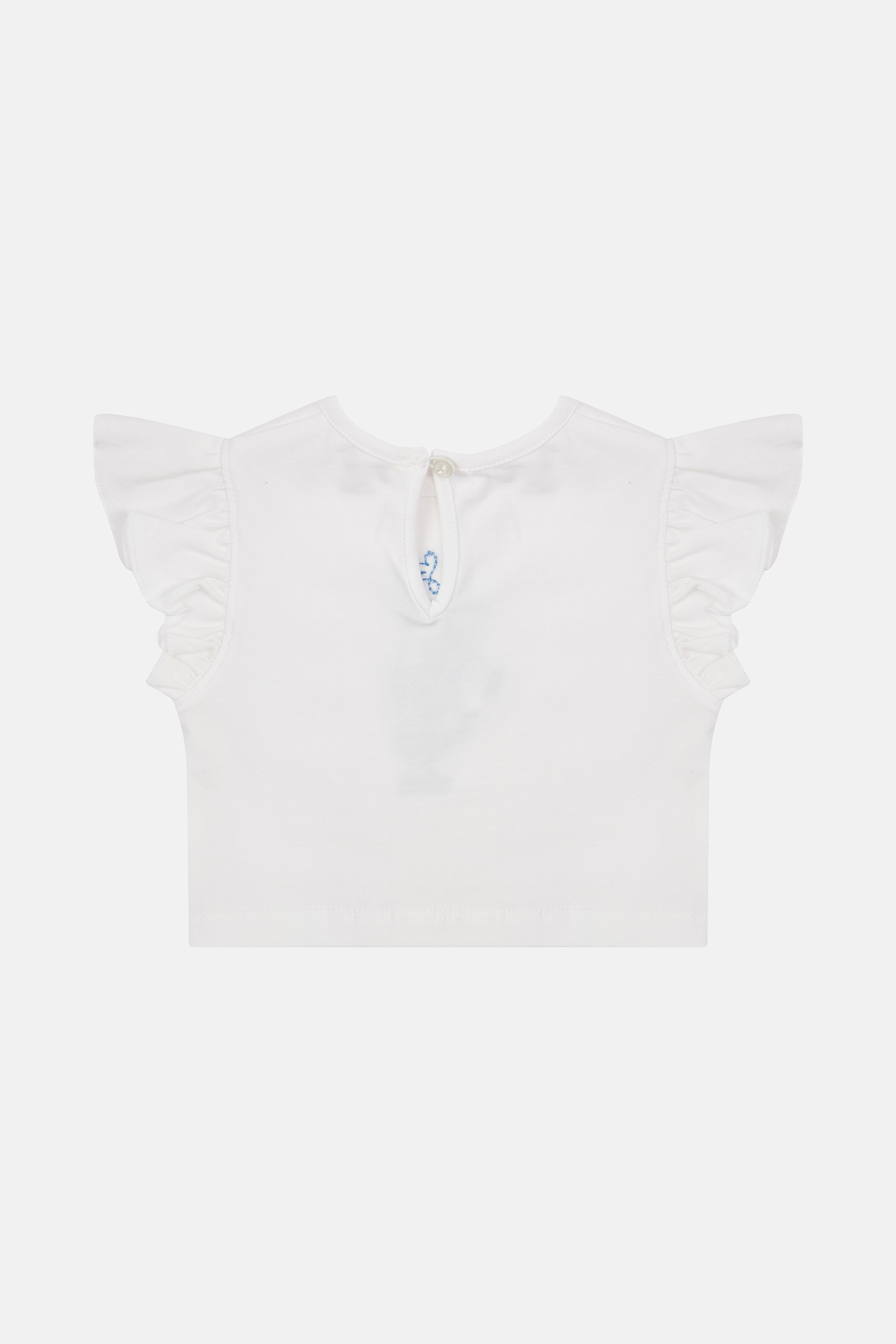 Kız Bebek Beyaz Tshirt