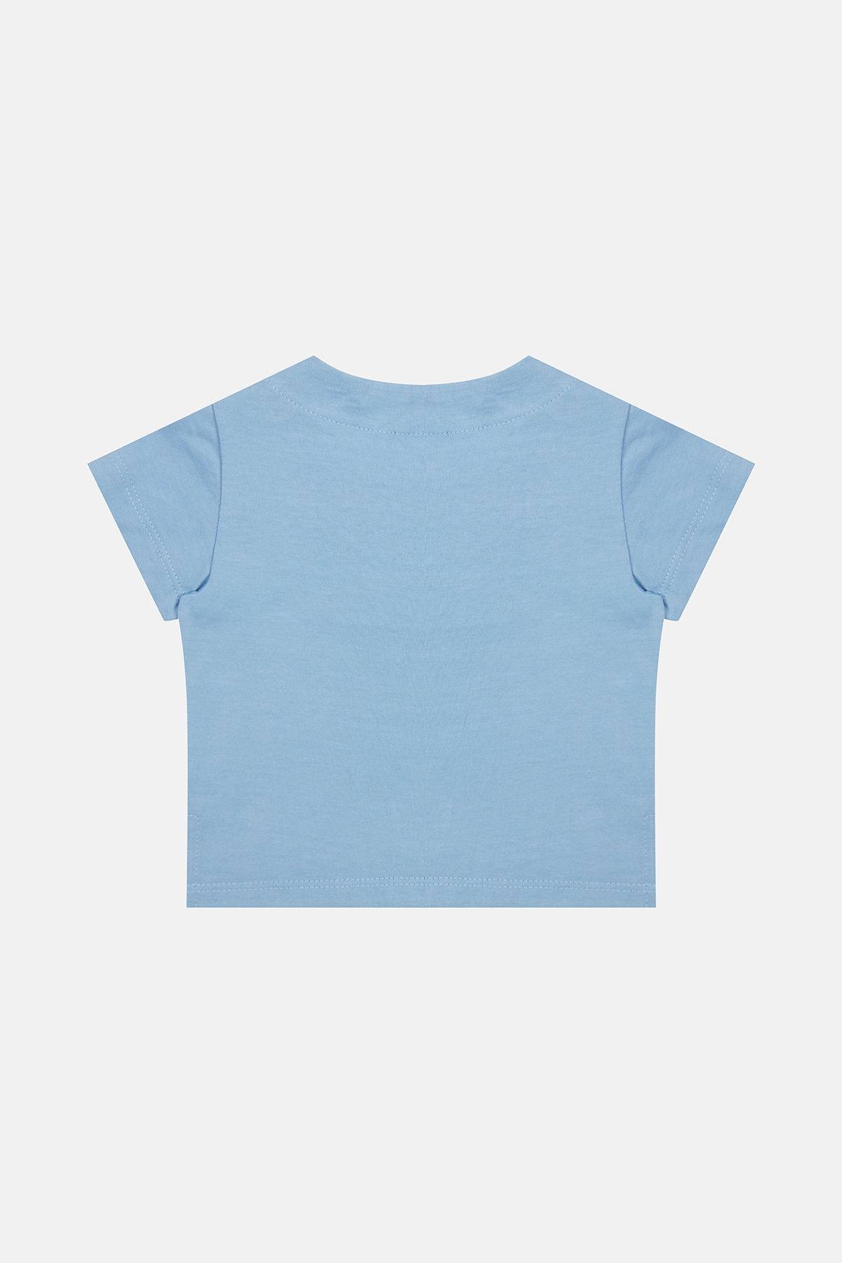 Erkek Bebek Mavi Tshirt