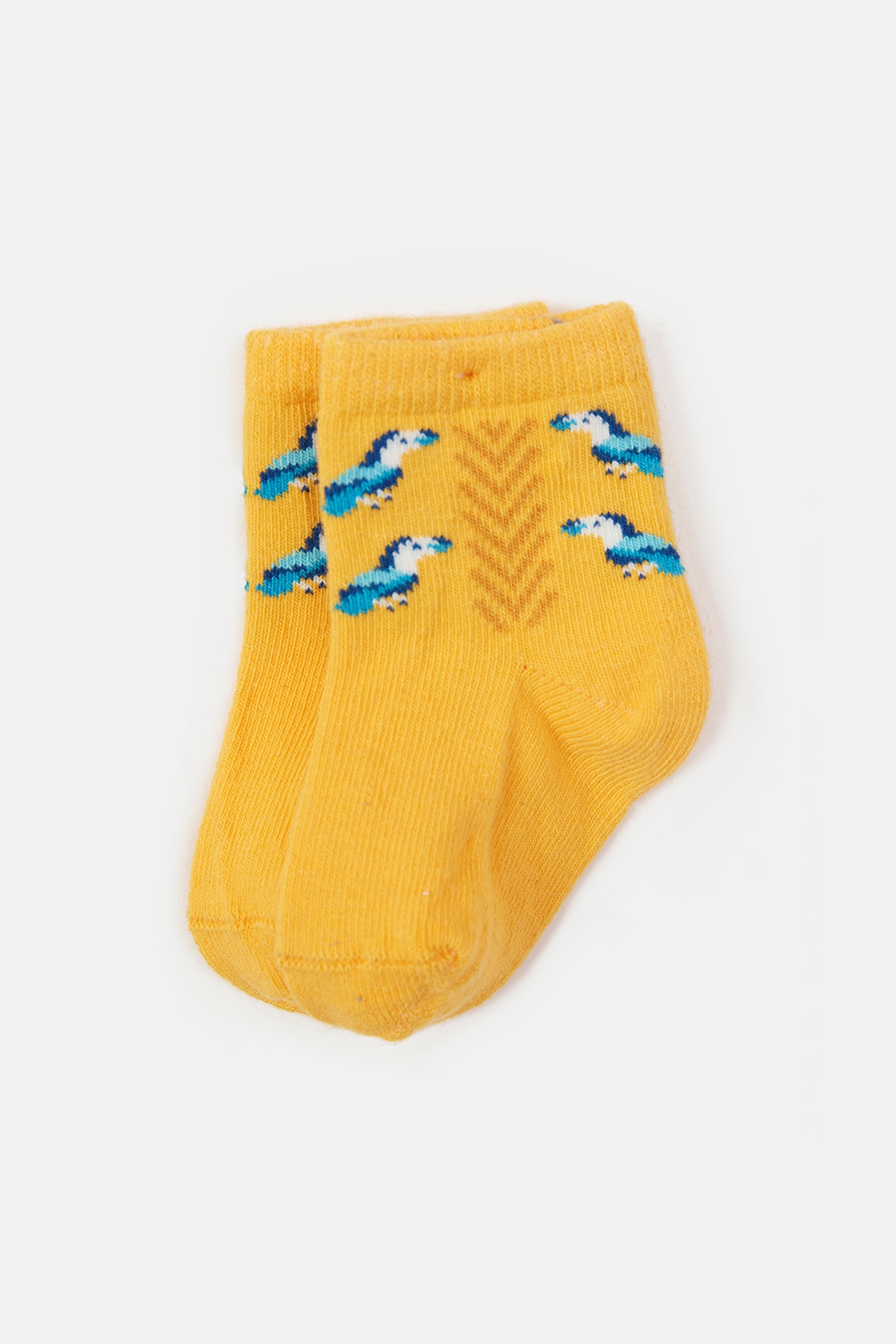 Erkek Çocuk Sarı Çorap 