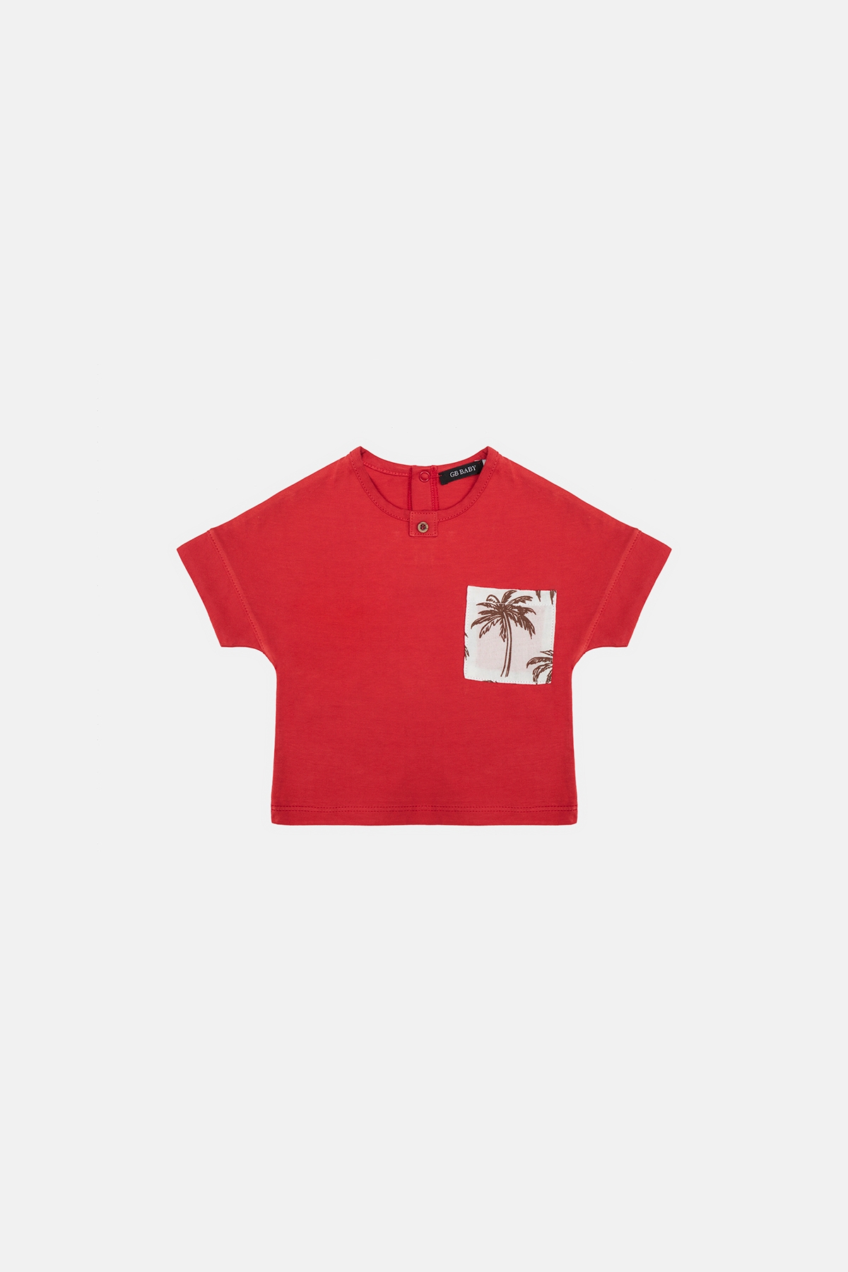 Erkek Bebek Kırmızı Tshirt
