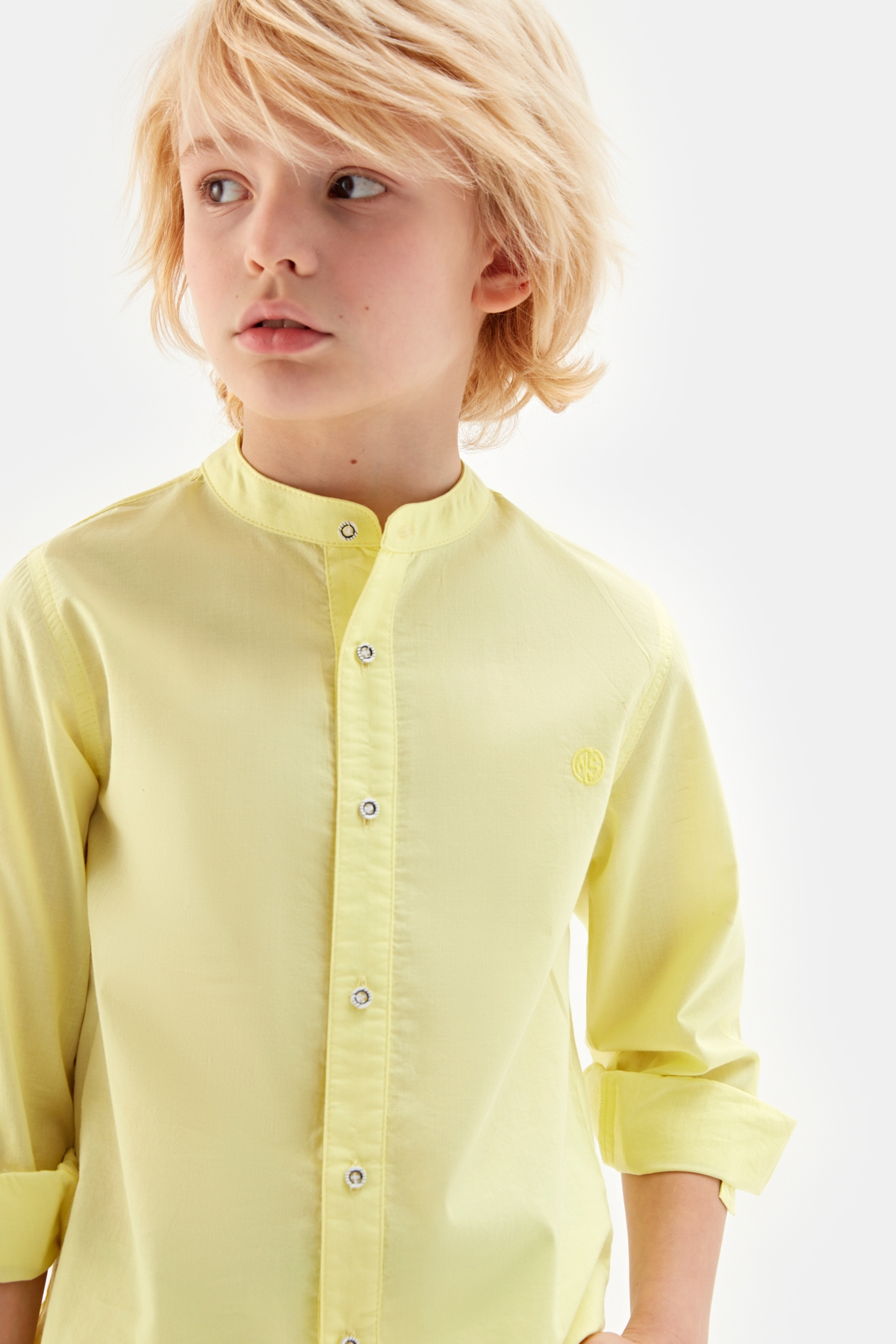 Erkek Çocuk Sarı Gömlek