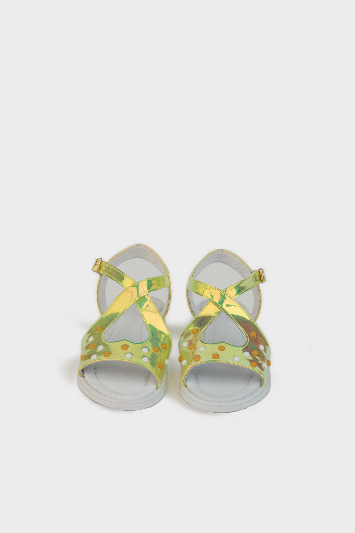 Kız Bebek Renkli Sandalet