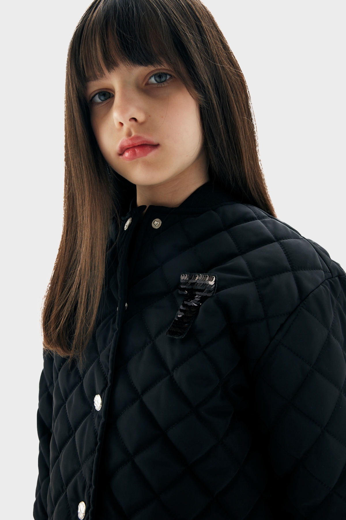 Kız Çocuk Siyah Ceket
