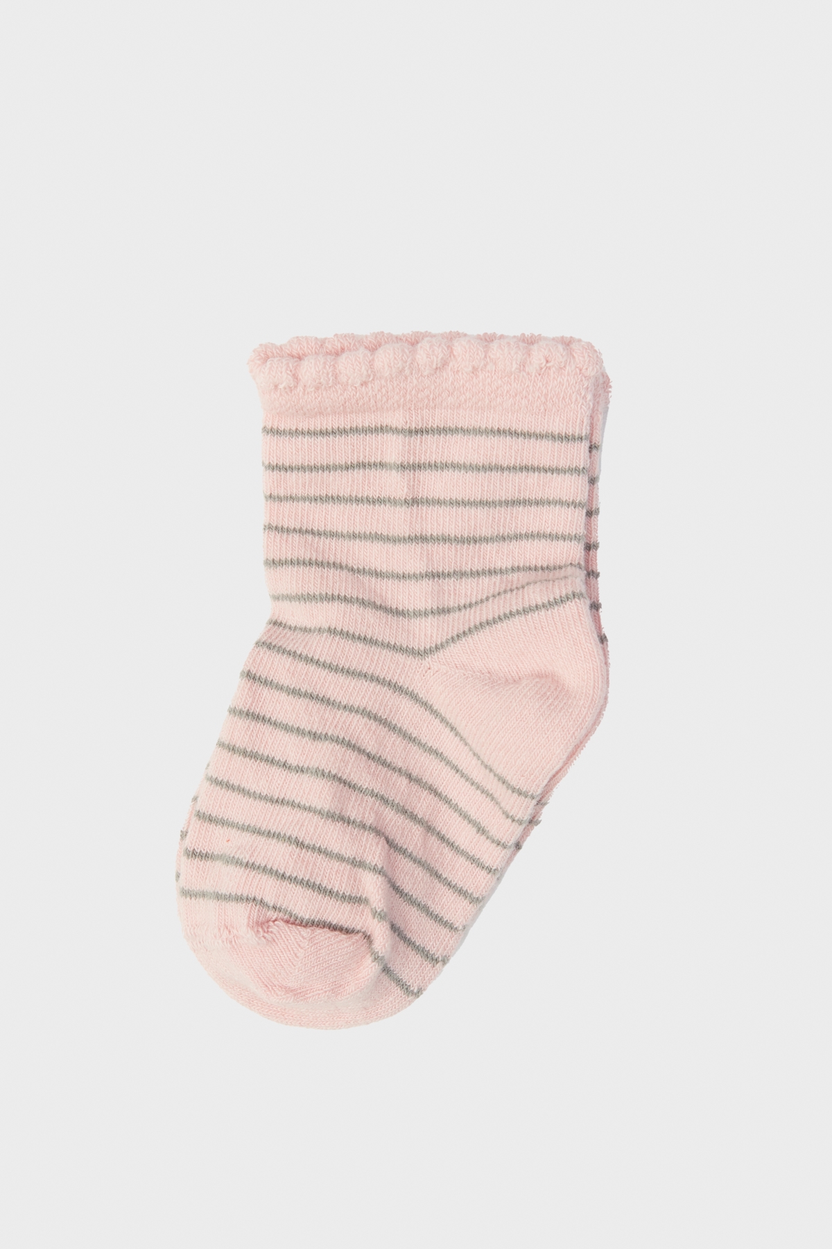 Kız Bebek Çizgili Çorap