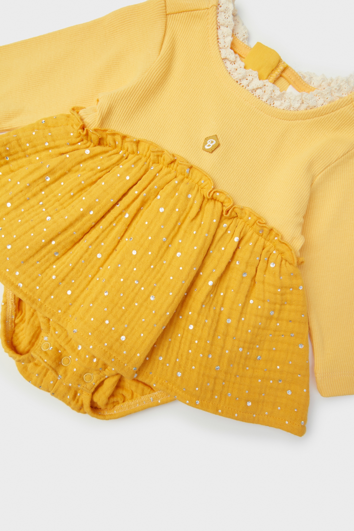 Kız Bebek Sarı Bluz