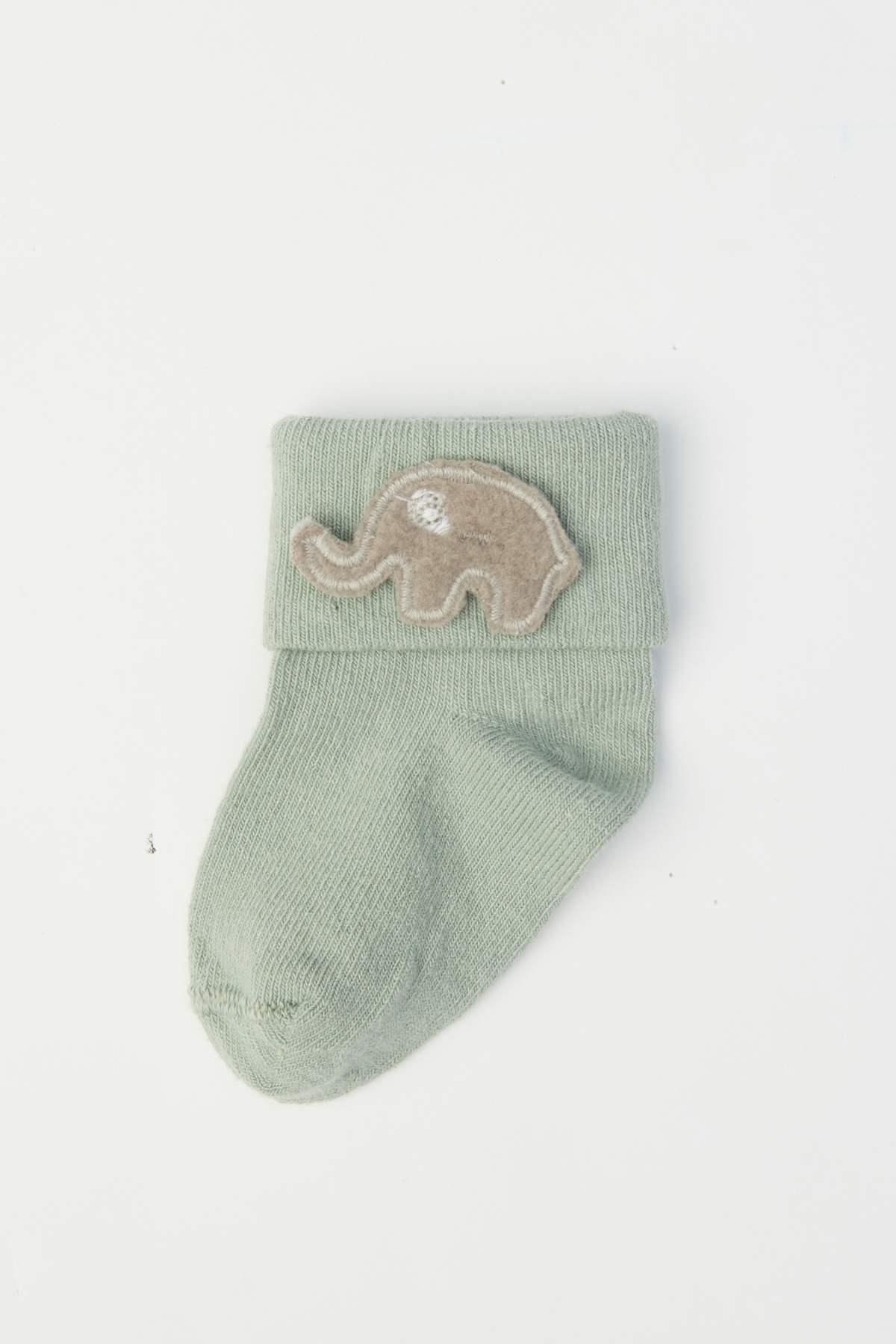 Erkek Bebek Yeşil Çorap 