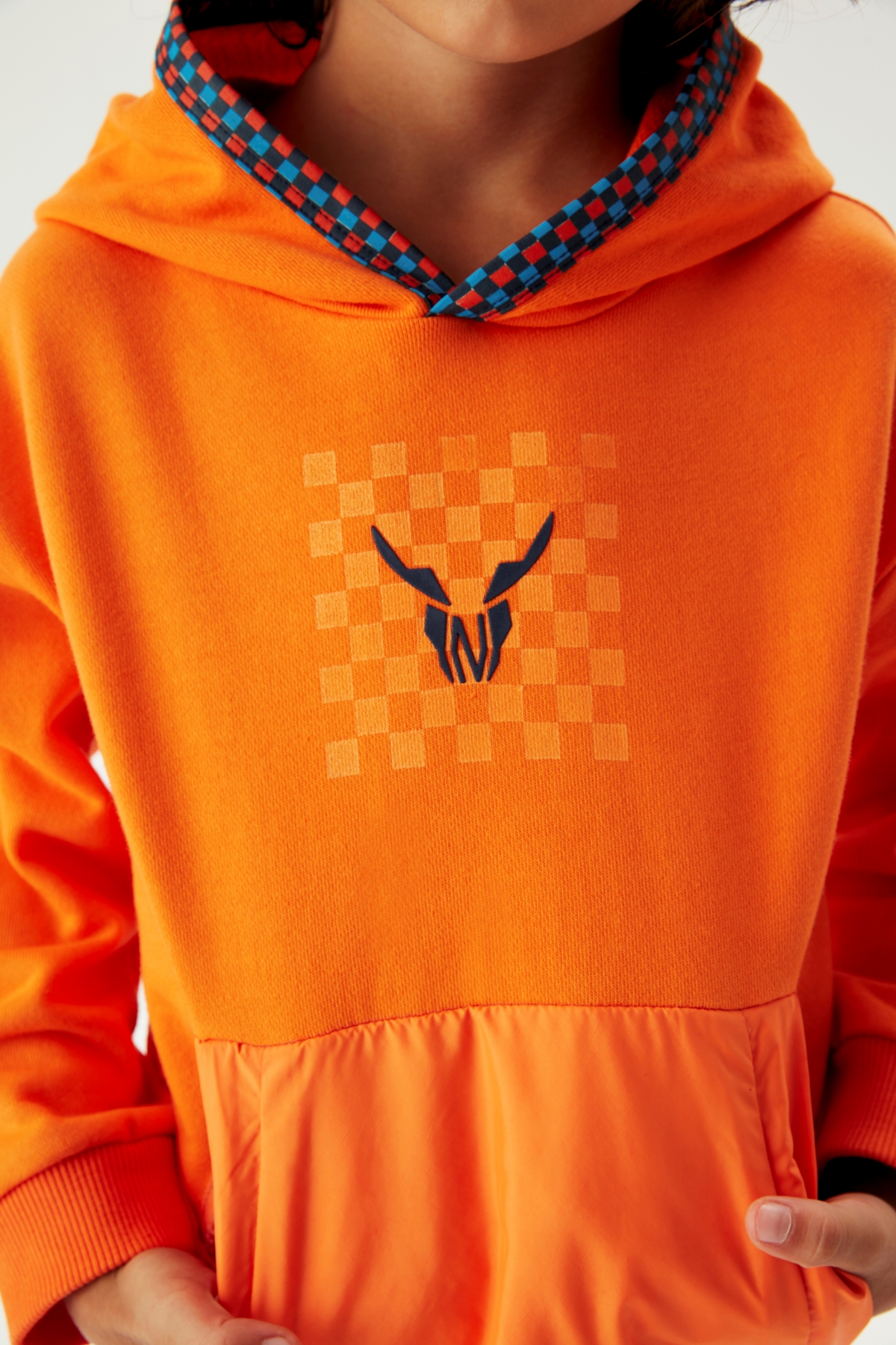 Erkek Çocuk Oranj Sweatshirt