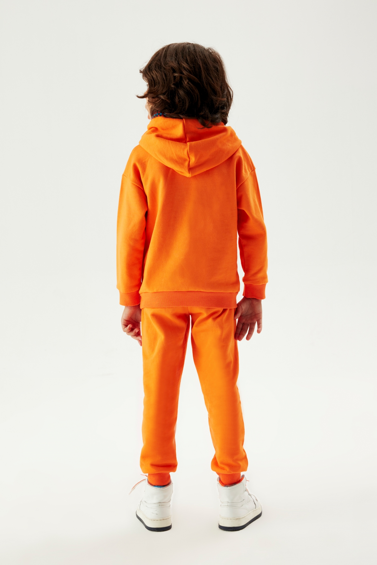 Erkek Çocuk Oranj Sweatshirt