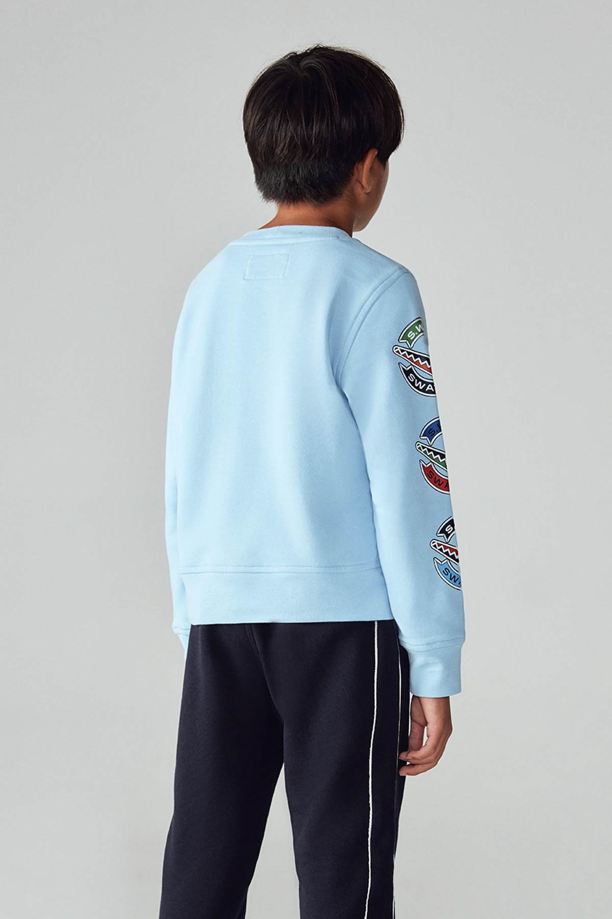 Erkek Çocuk Açık Mavi Sweatshirt