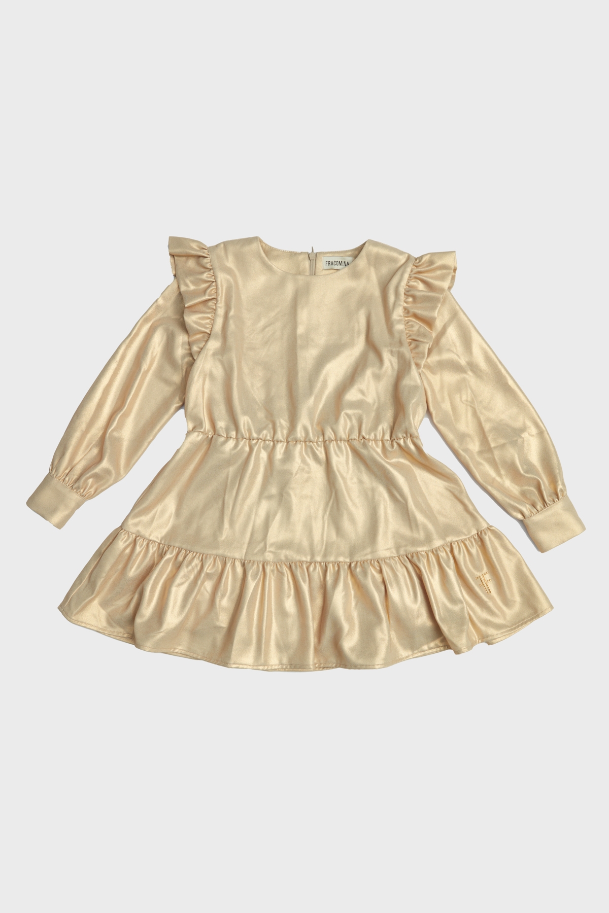 Kız Çocuk Gold Elbise