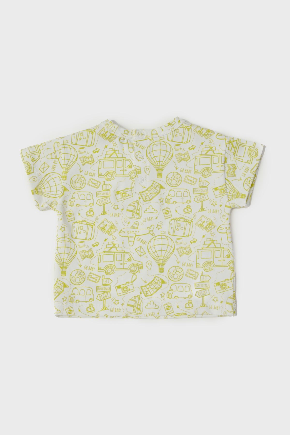 Erkek Bebek Desenli T-Shirt