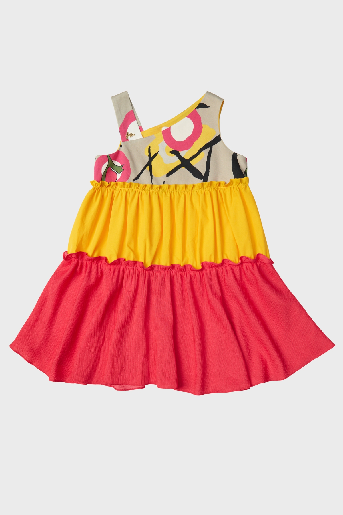 Kız Çocuk Renkli Elbise