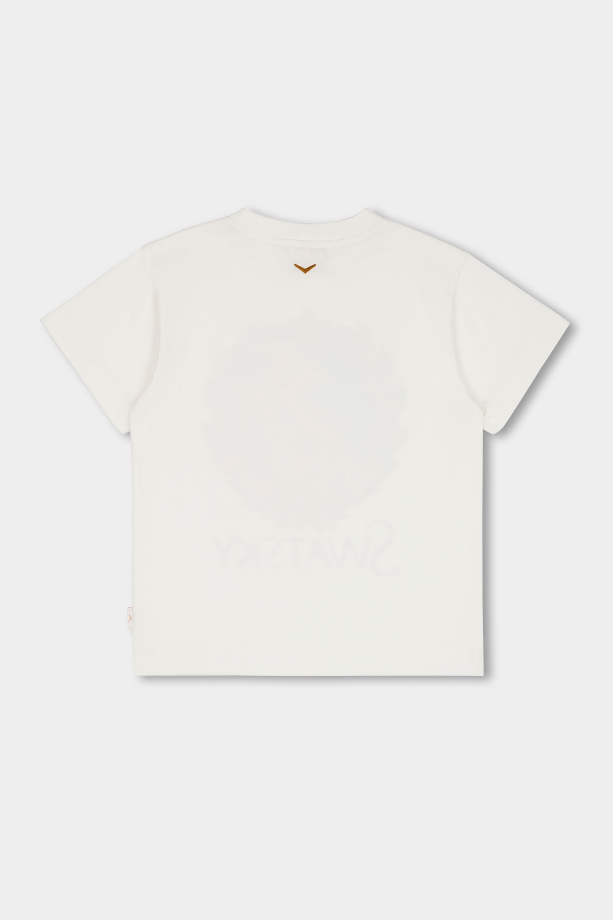 Kız Çocuk Kırık Beyaz T-shirt