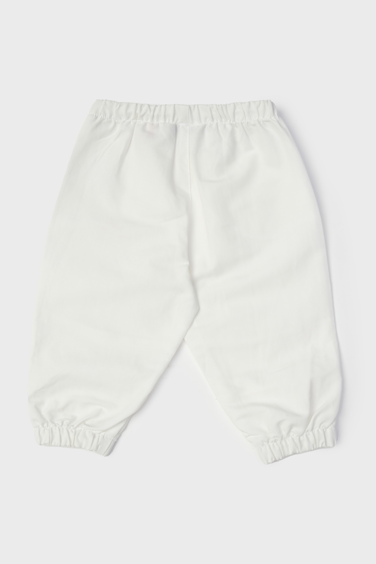 Erkek Bebek Beyaz Pantolon