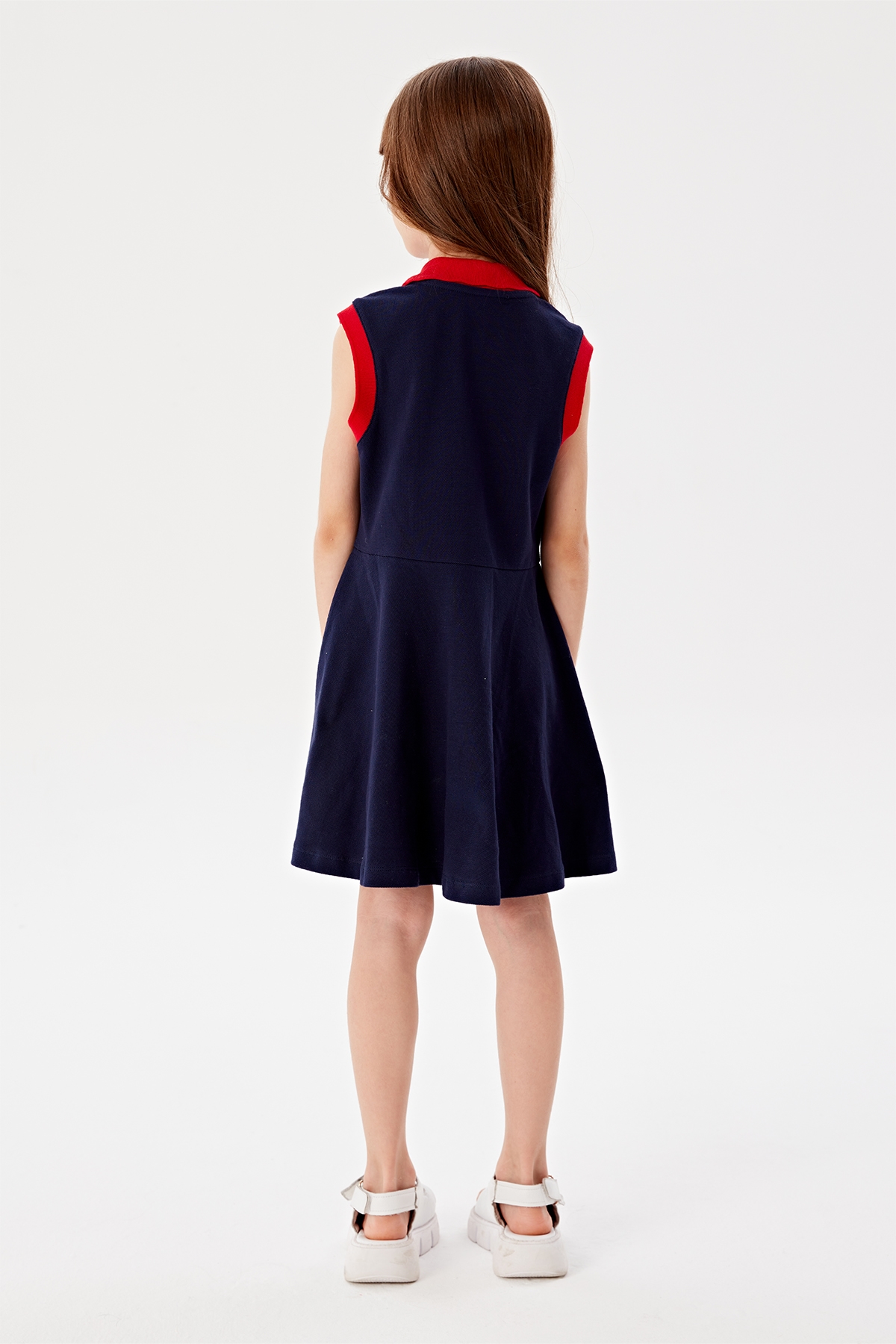 Kız Çocuk Lacivert Elbise