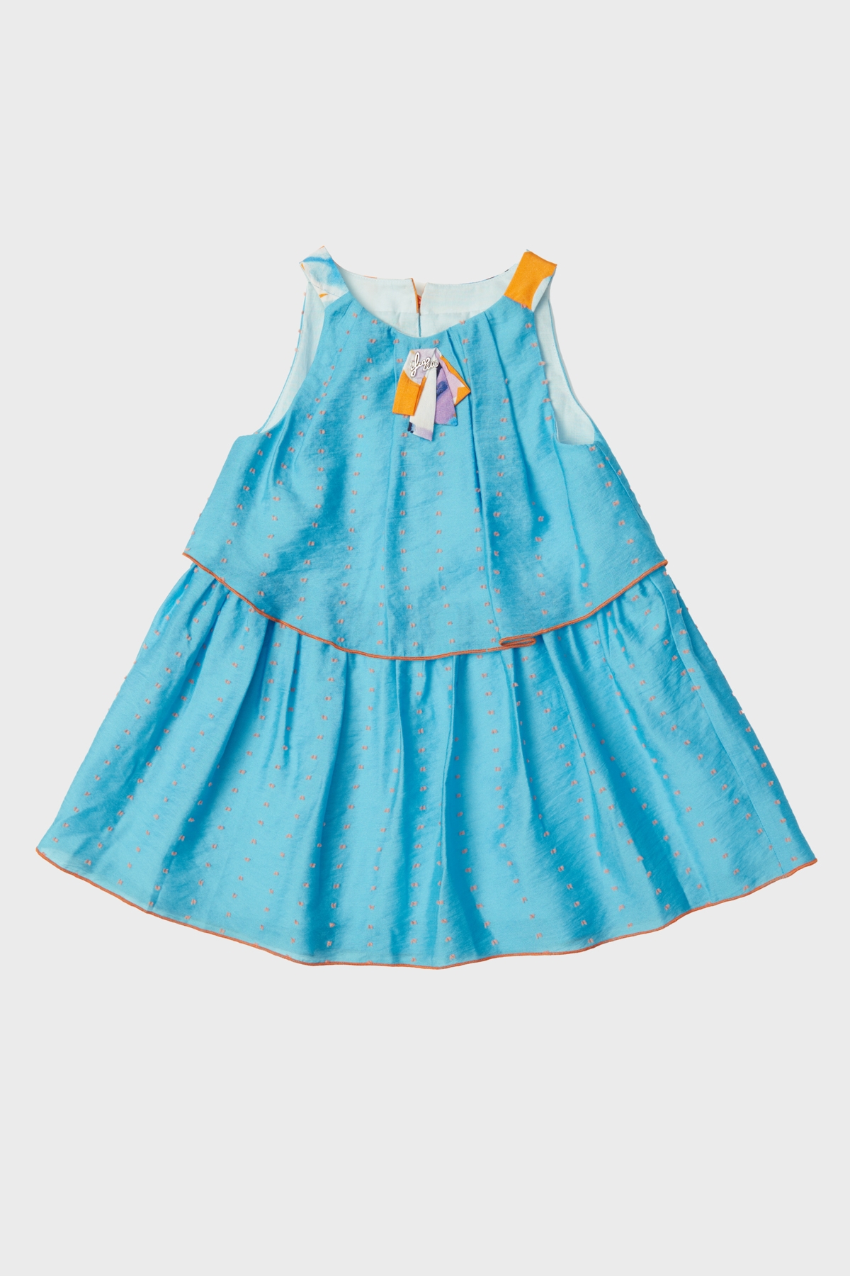 Kız Bebek Mavi Elbise