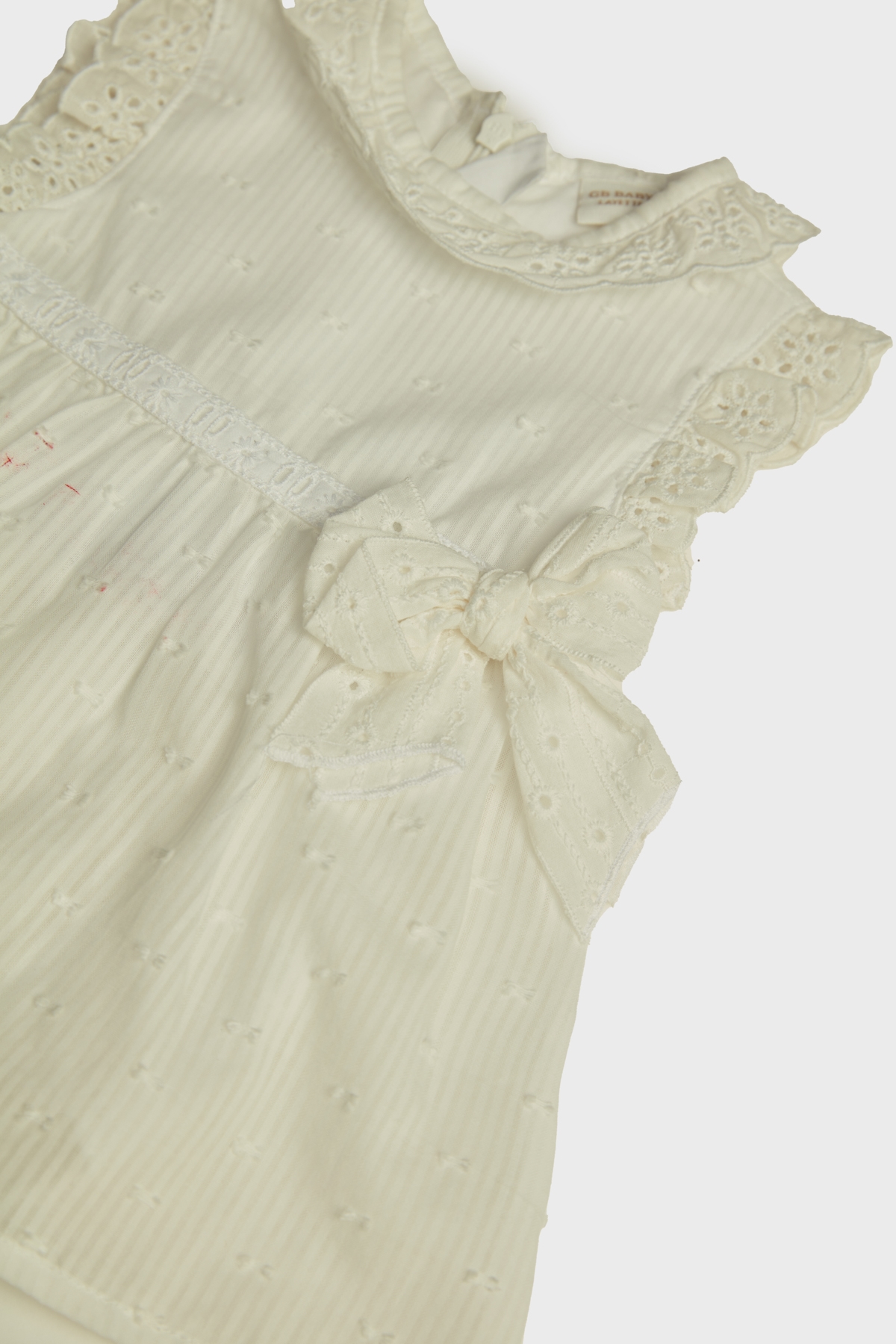 Kız Bebek Beyaz Elbise