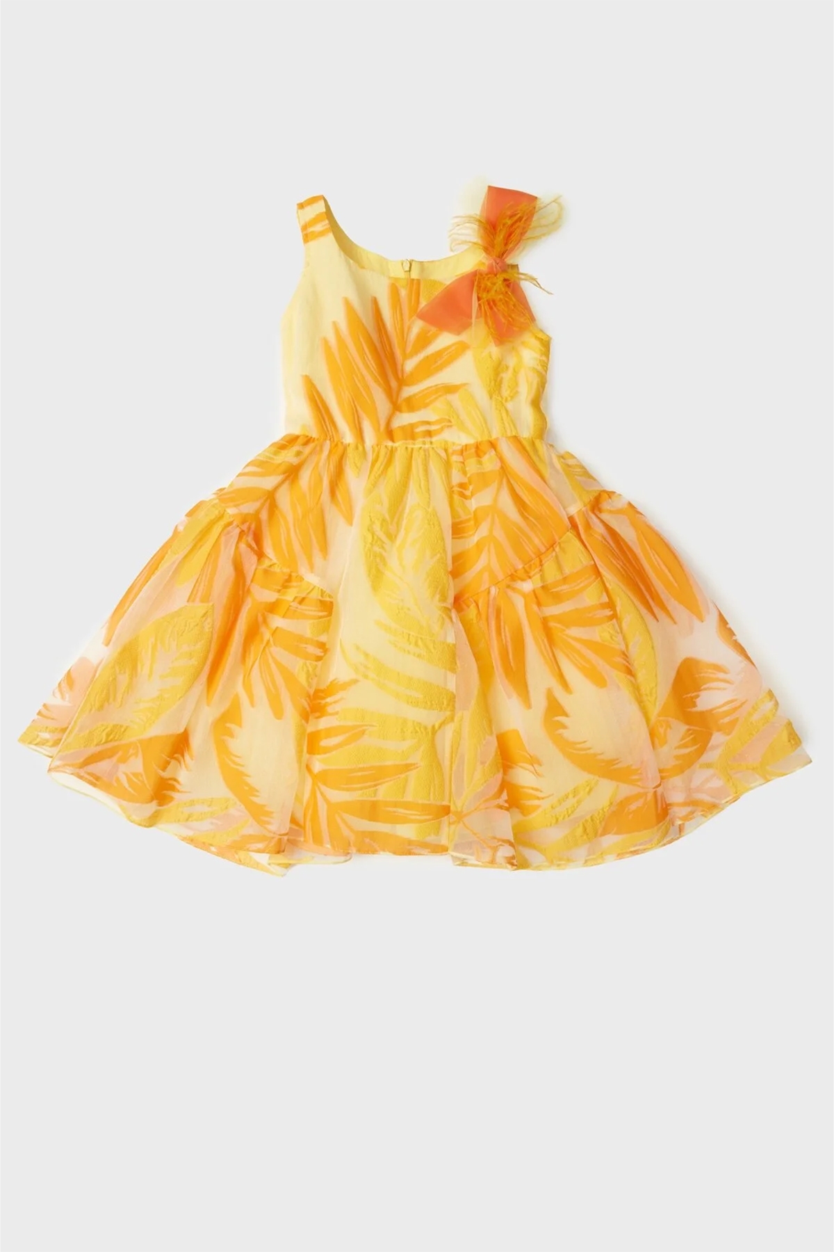 Kız Çocuk Sarı Elbise