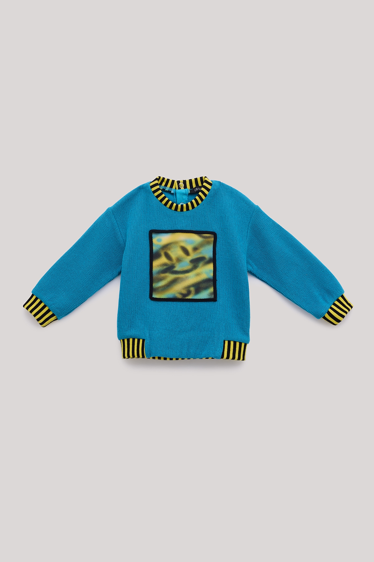 Erkek Bebek Mavi Sweatshirt