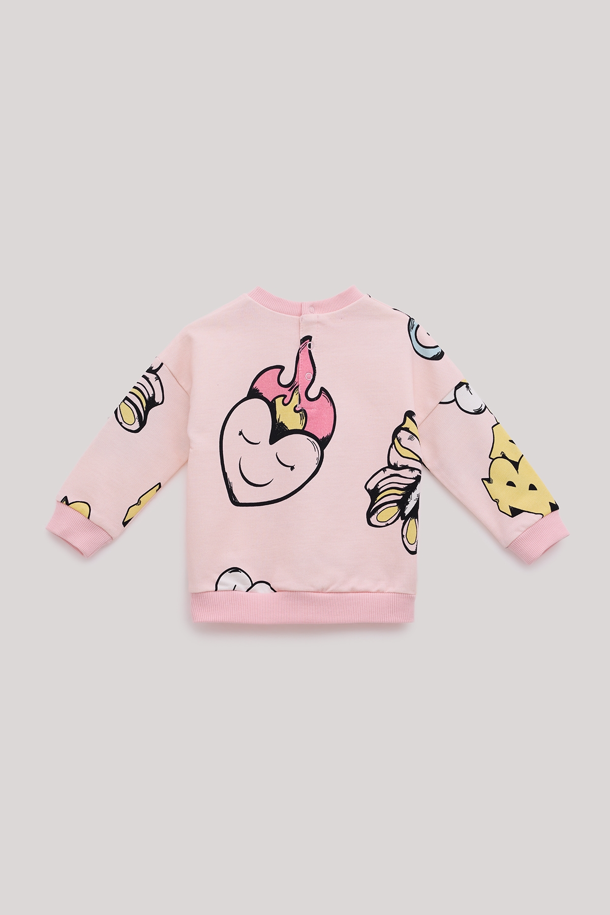 Kız Bebek Desenli Sweatshirt