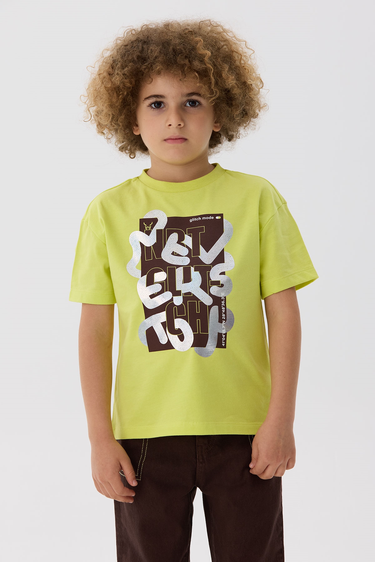 Erkek Çocuk Yeşil T-Shirt