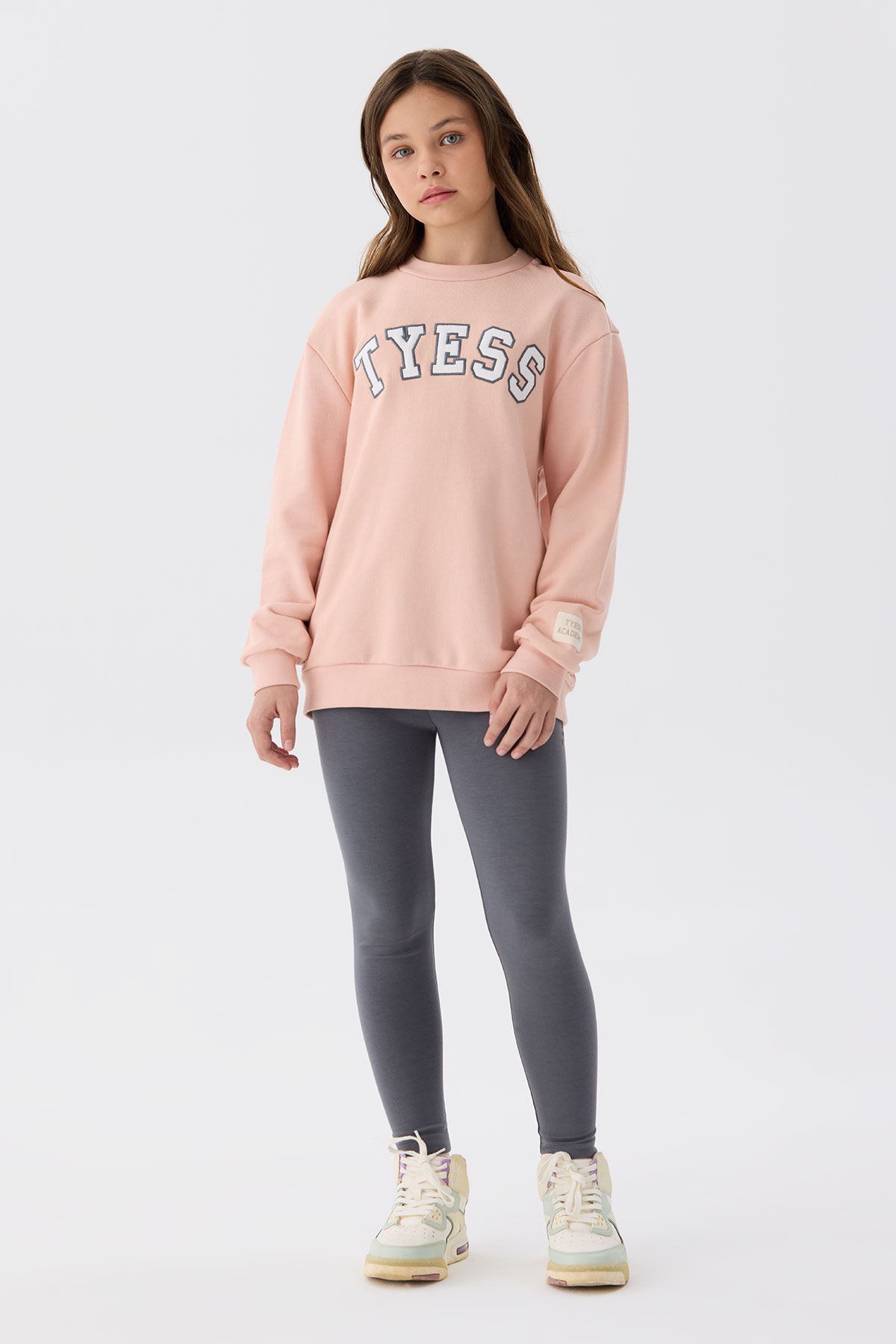 Kız Çocuk Pembe Sweatshirt