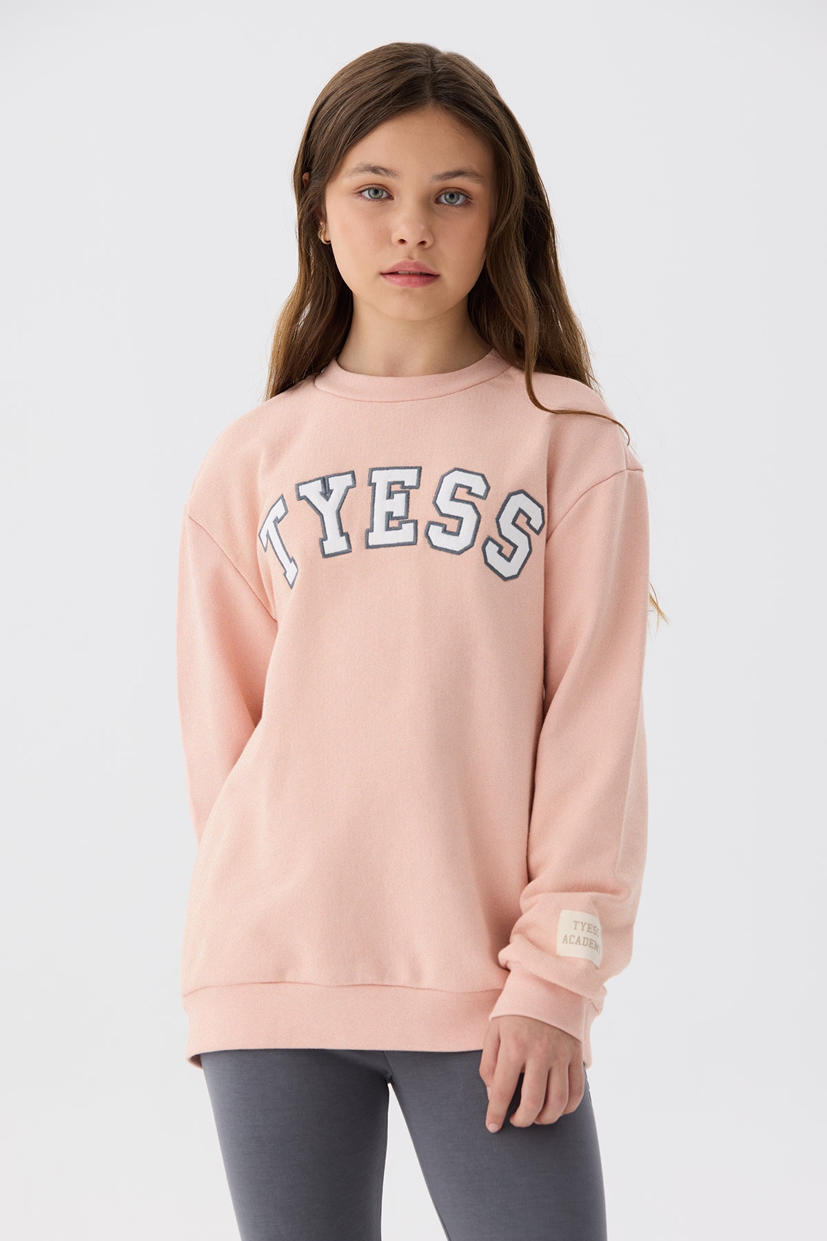 Kız Çocuk Pembe Sweatshirt